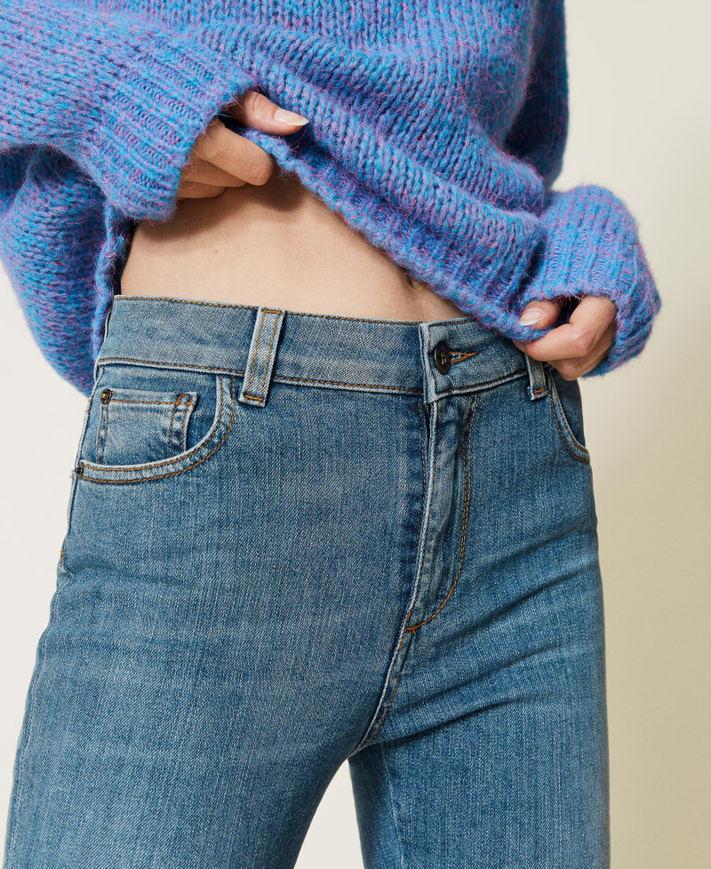 Jeans flare 'Malachite' Blu "Denim Medio" Donna 212AP2212-04