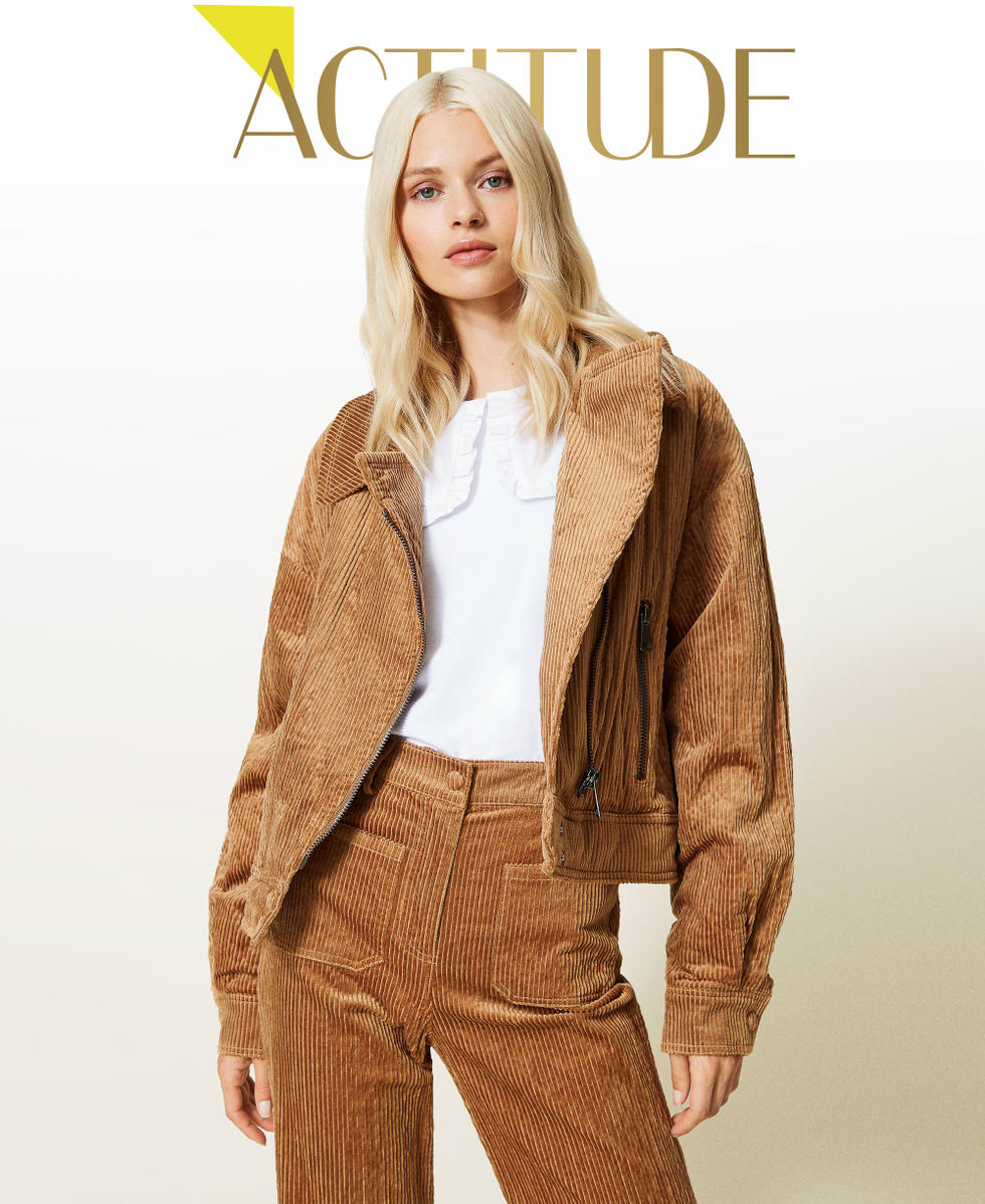 Corduroy biker jacket new arrivals