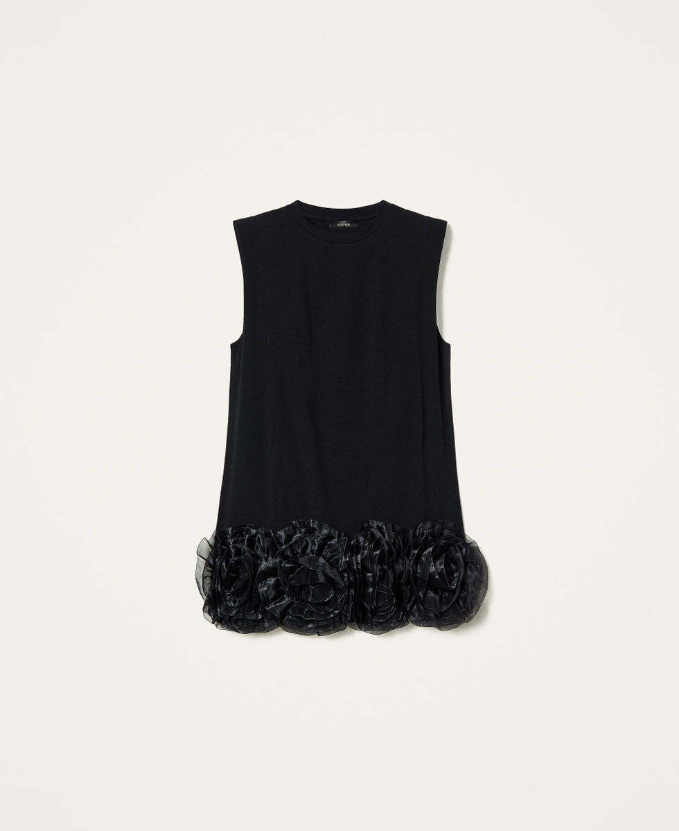 strapless open back dress Ballet Scoopneck Organza Dress – Kimera main image 0
