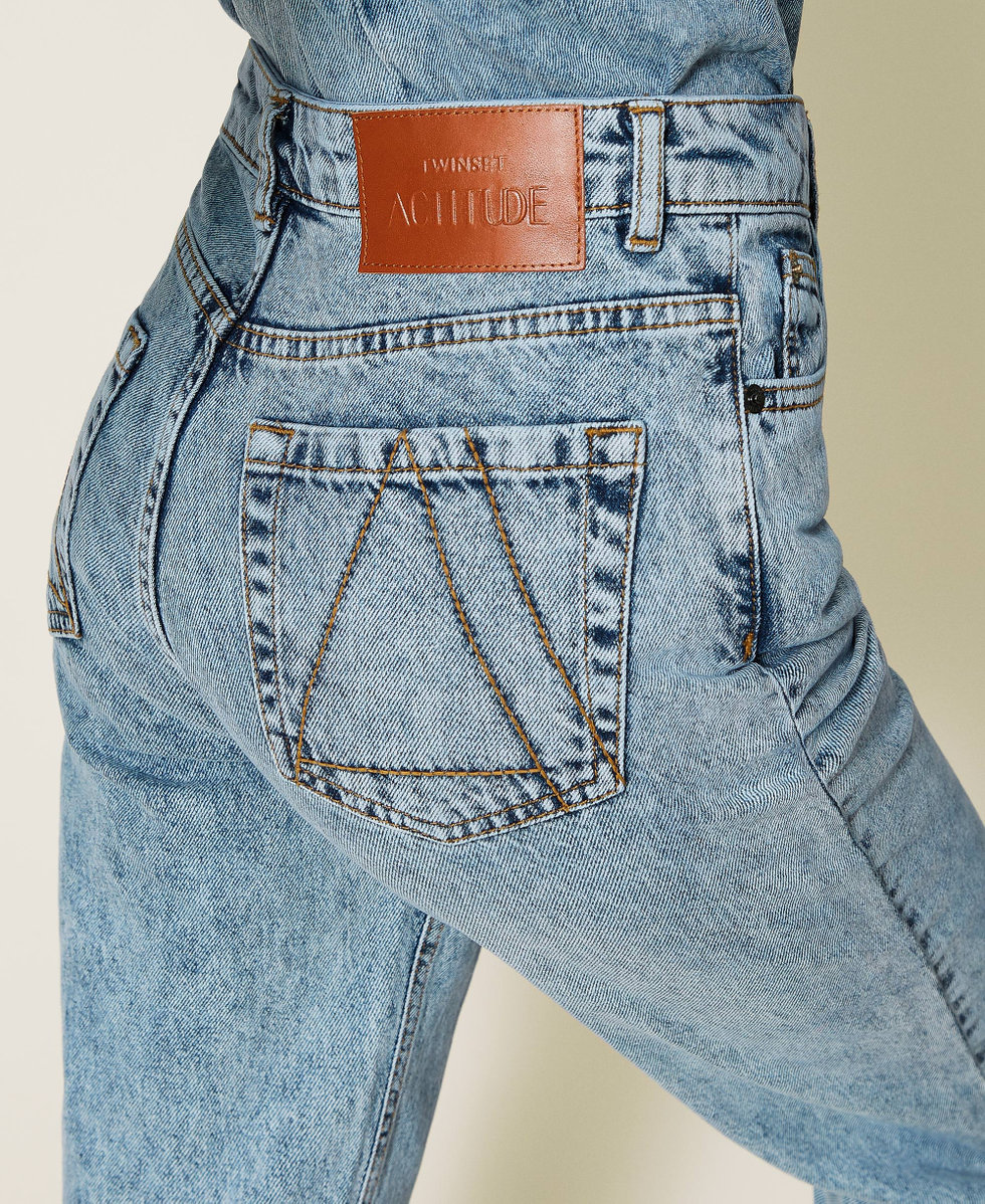 Jean taille haute carotte best sale