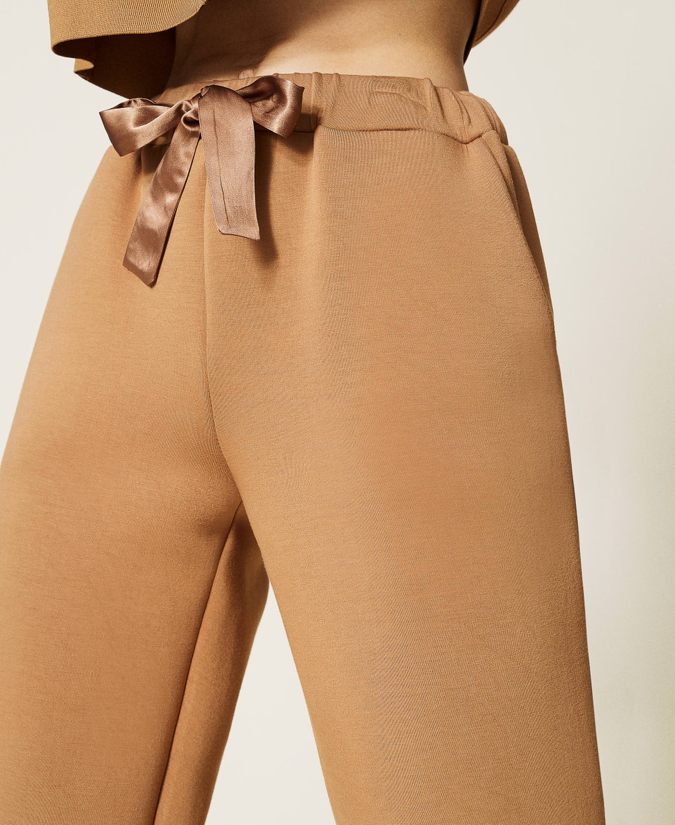 &lsquo;Jade&rsquo; scuba joggers &ldquo;Panama&rdquo; Brown Woman 212AP260A-05
