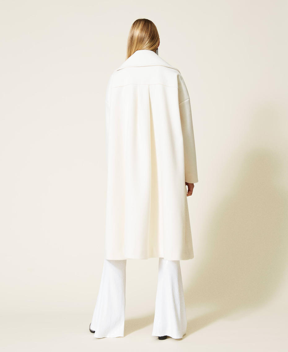 Cappotto 'Larimar' in panno Madreperla Donna 212AT2062-04