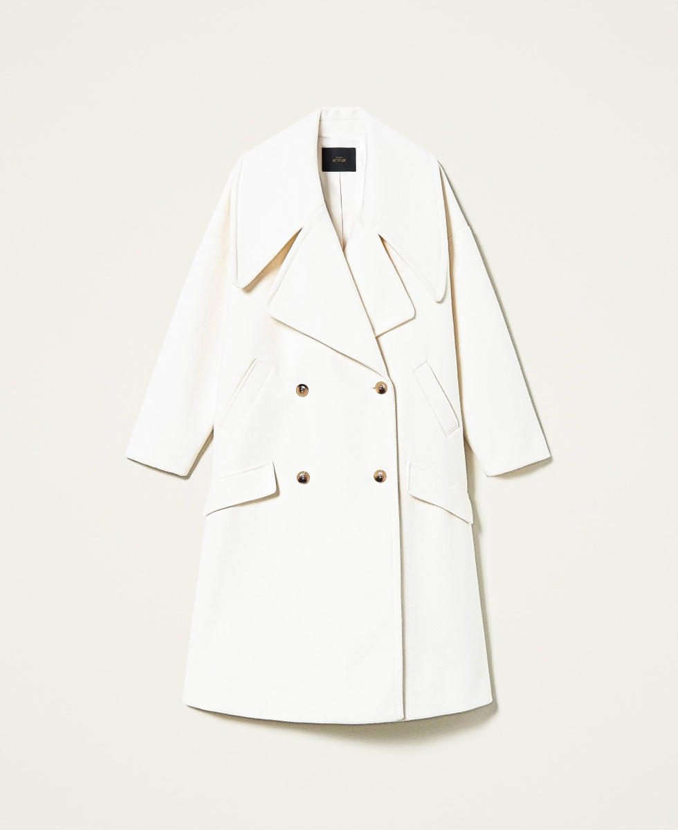 Cappotto 'Larimar' in panno Madreperla Donna 212AT2062-0S