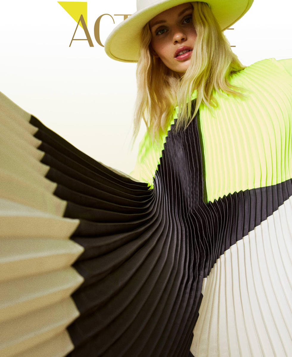 Vestito giallo fluo online