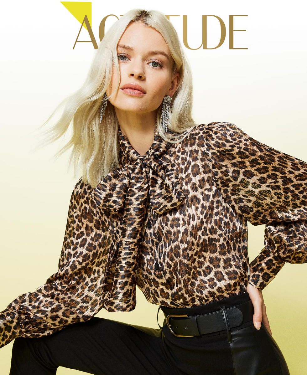 Camisa de leopardo mujer sale