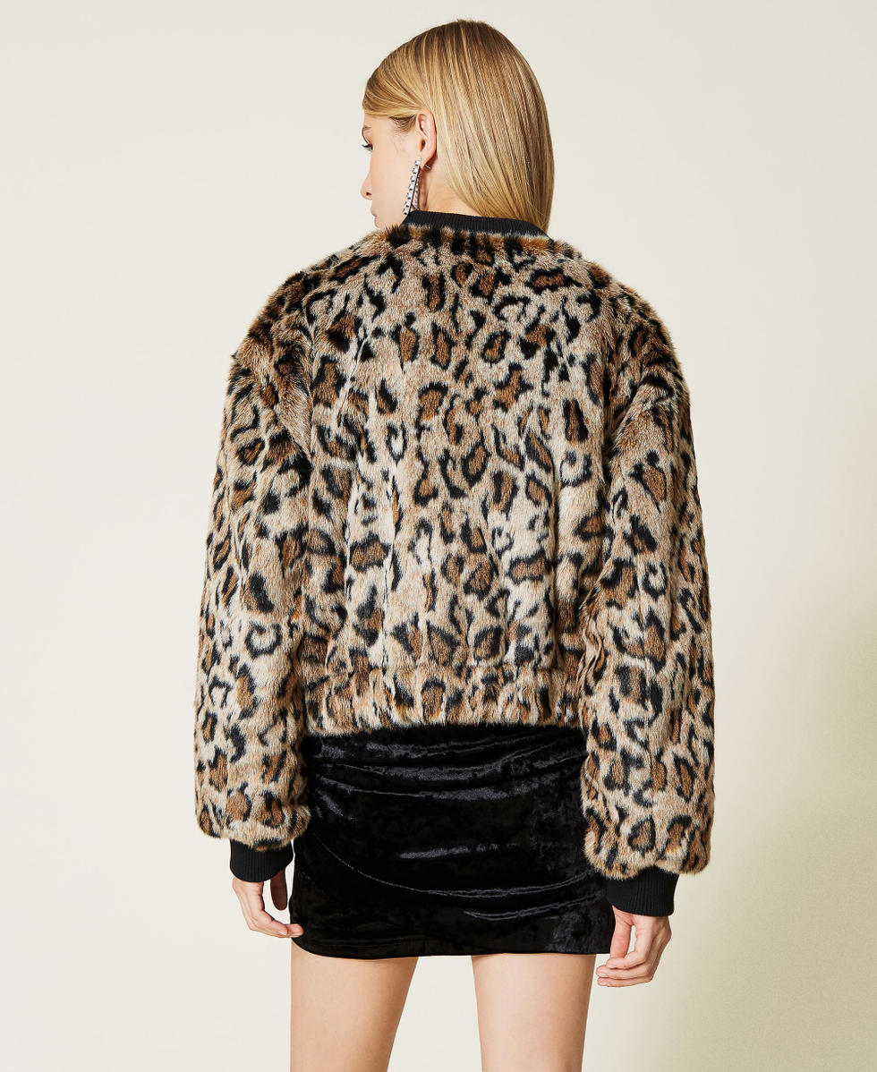 Tiger jacquard bomber on sale jacket