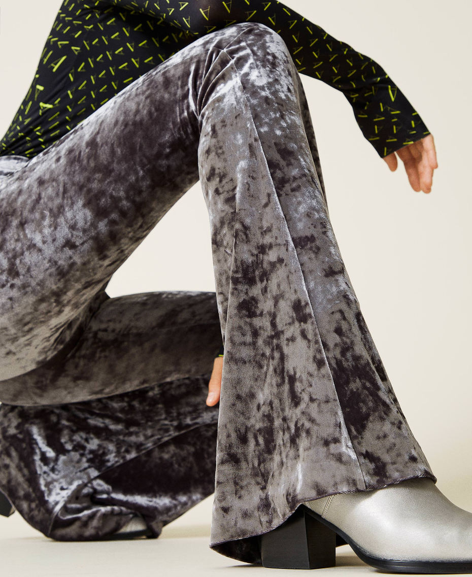 Samthose „Galena“ Magnetgrau Frau 212AT2352-05