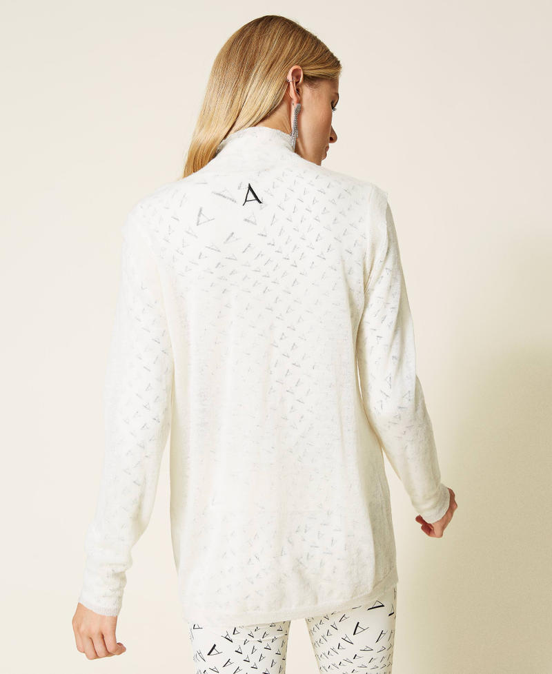 Maglia lupetto in lana e alpaca Madreperla Donna 212AT3031-04