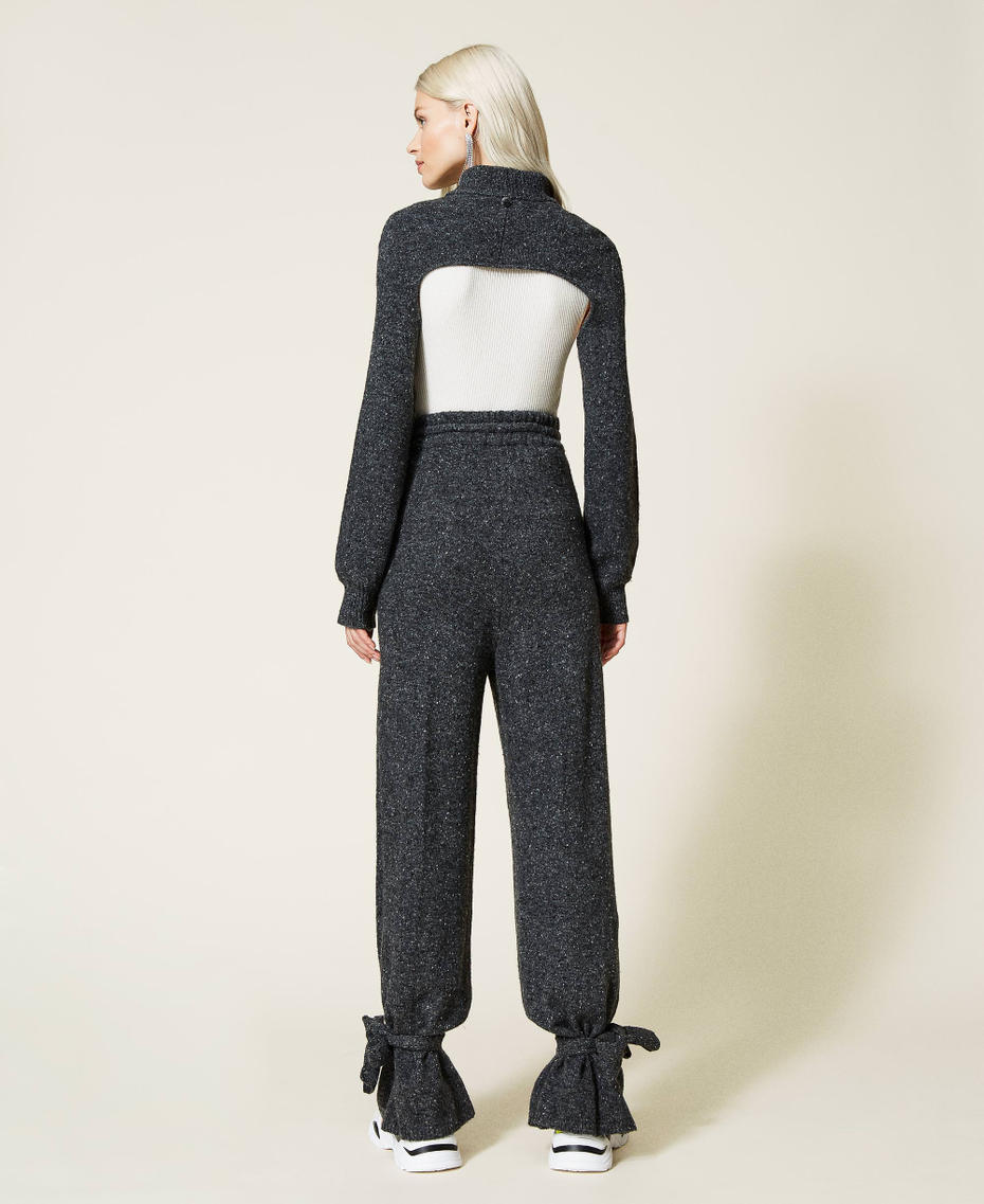 Wool blend trousers “Magnet” Grey Woman 212AT3212-03