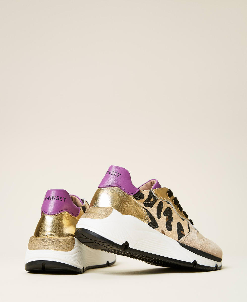Tiger print sneakers on sale