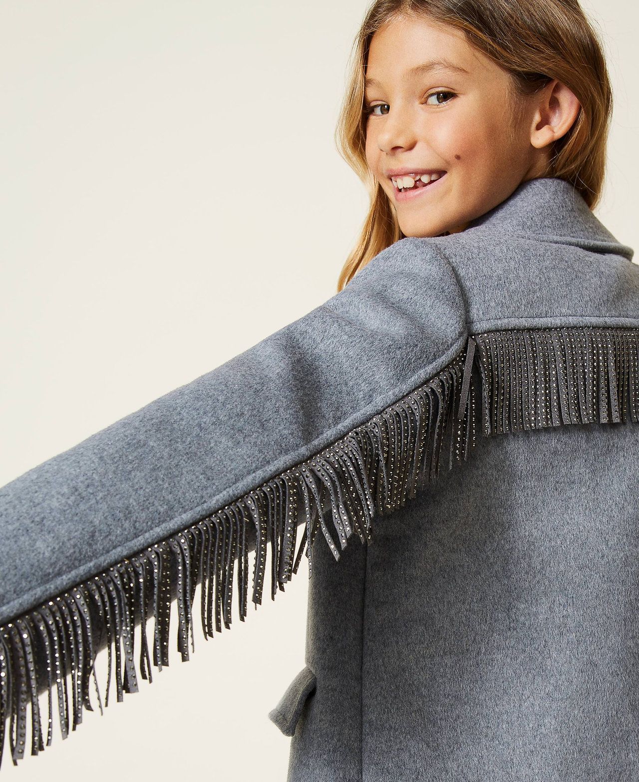 Girls grey coat deals