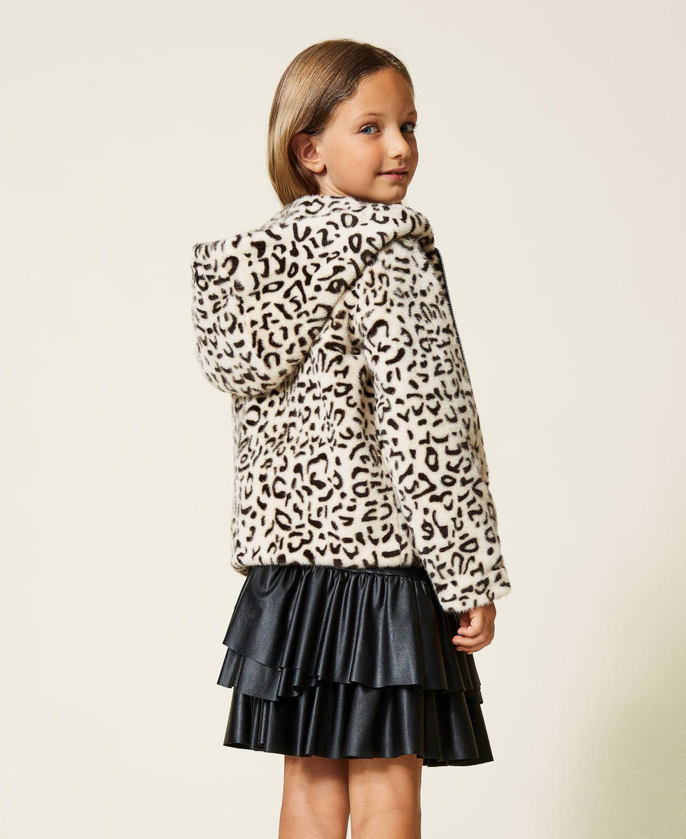 Girls animal sales print jacket
