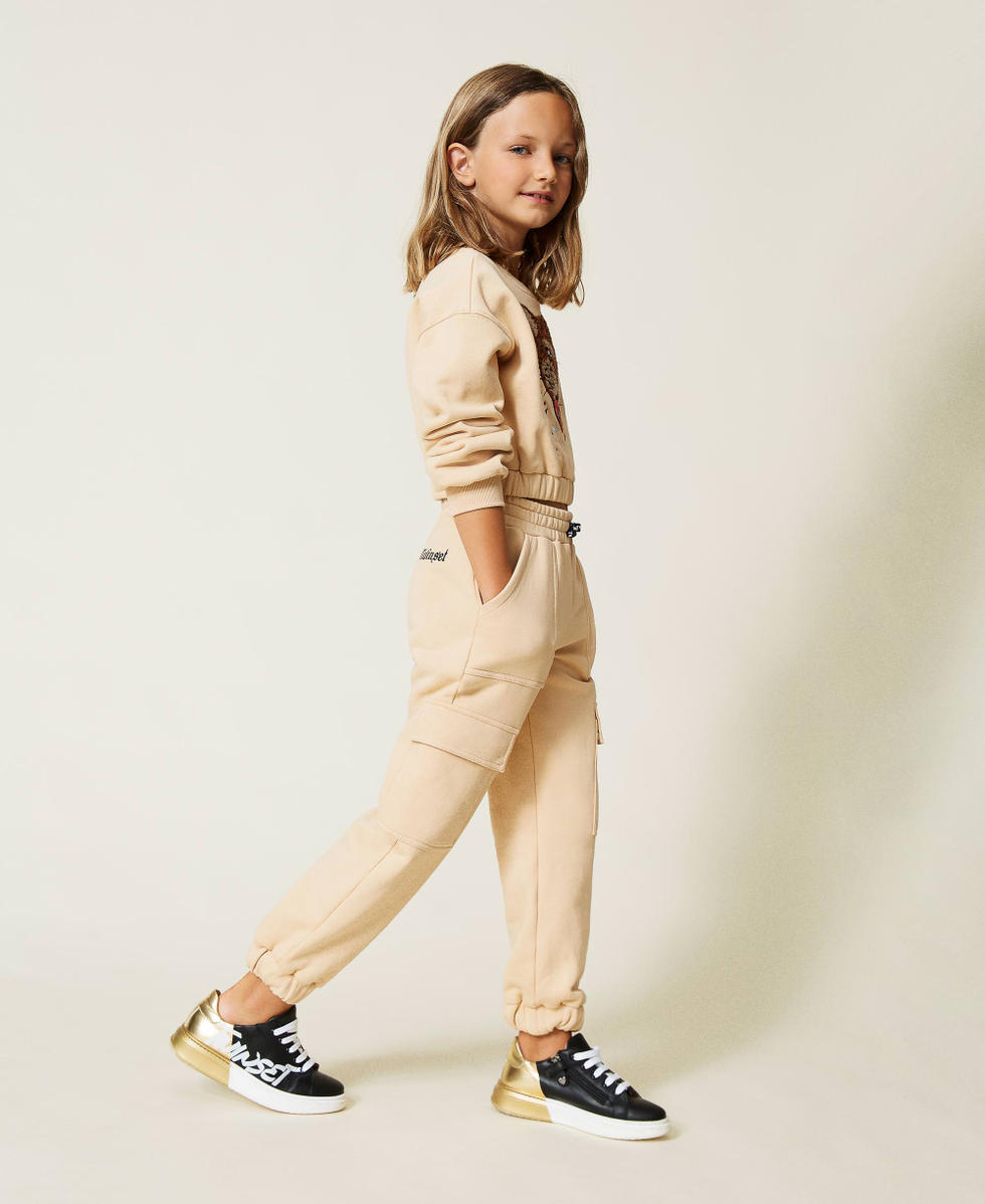 Jogger beige new arrivals femme