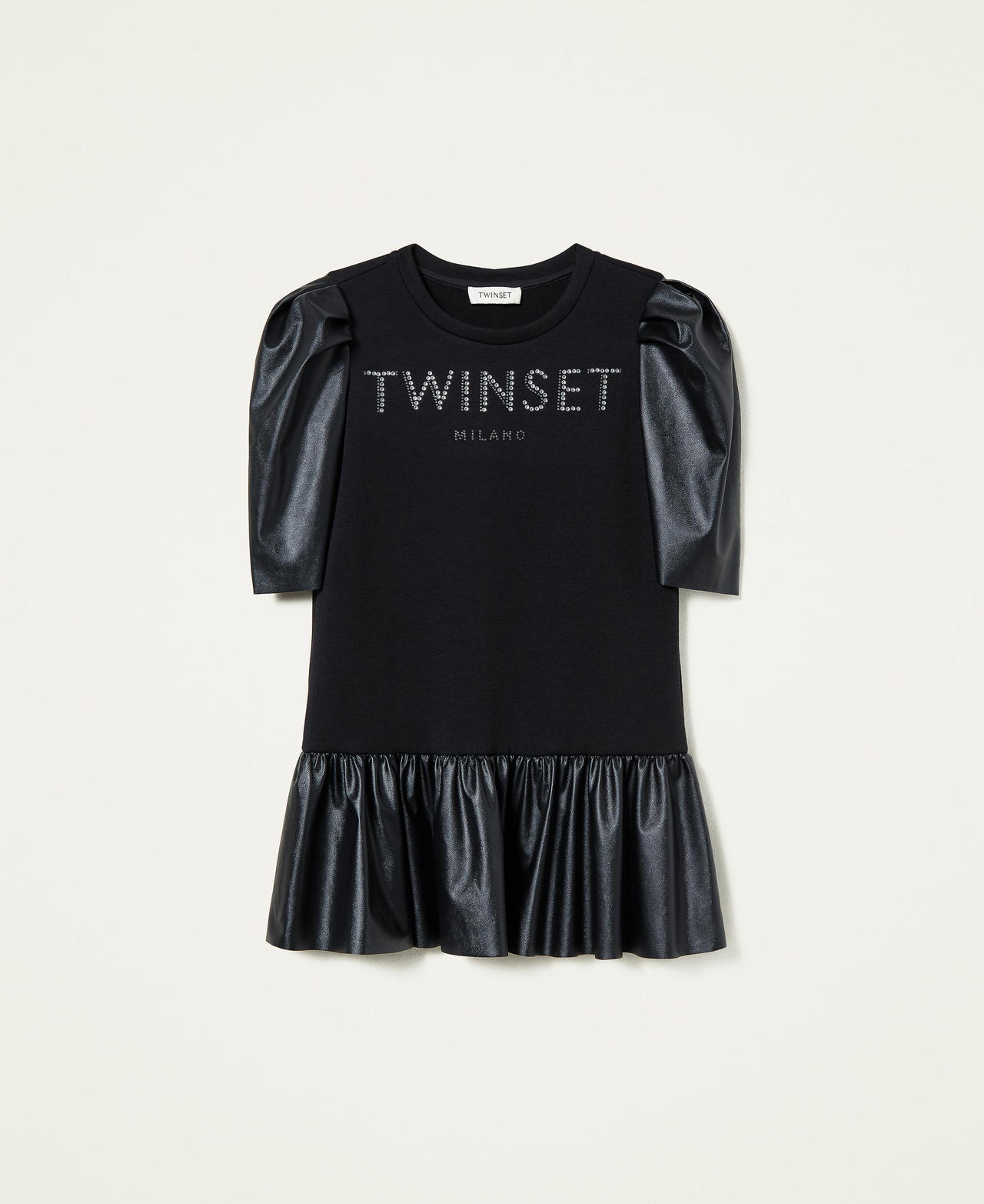 Scubakleid mit Logo Schwarz M&auml;dchen 212GJ241B-0S