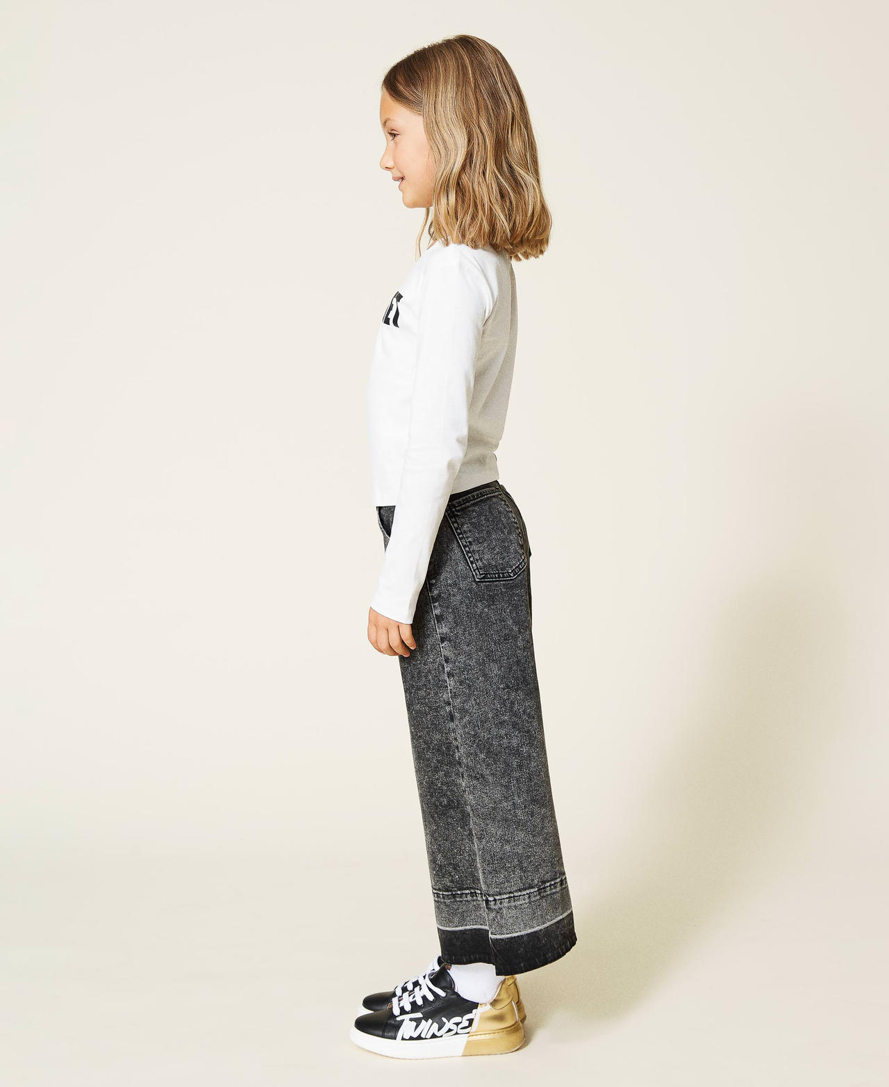 Girl, Girlpromo Wide-Leg Jeans - SG2505054