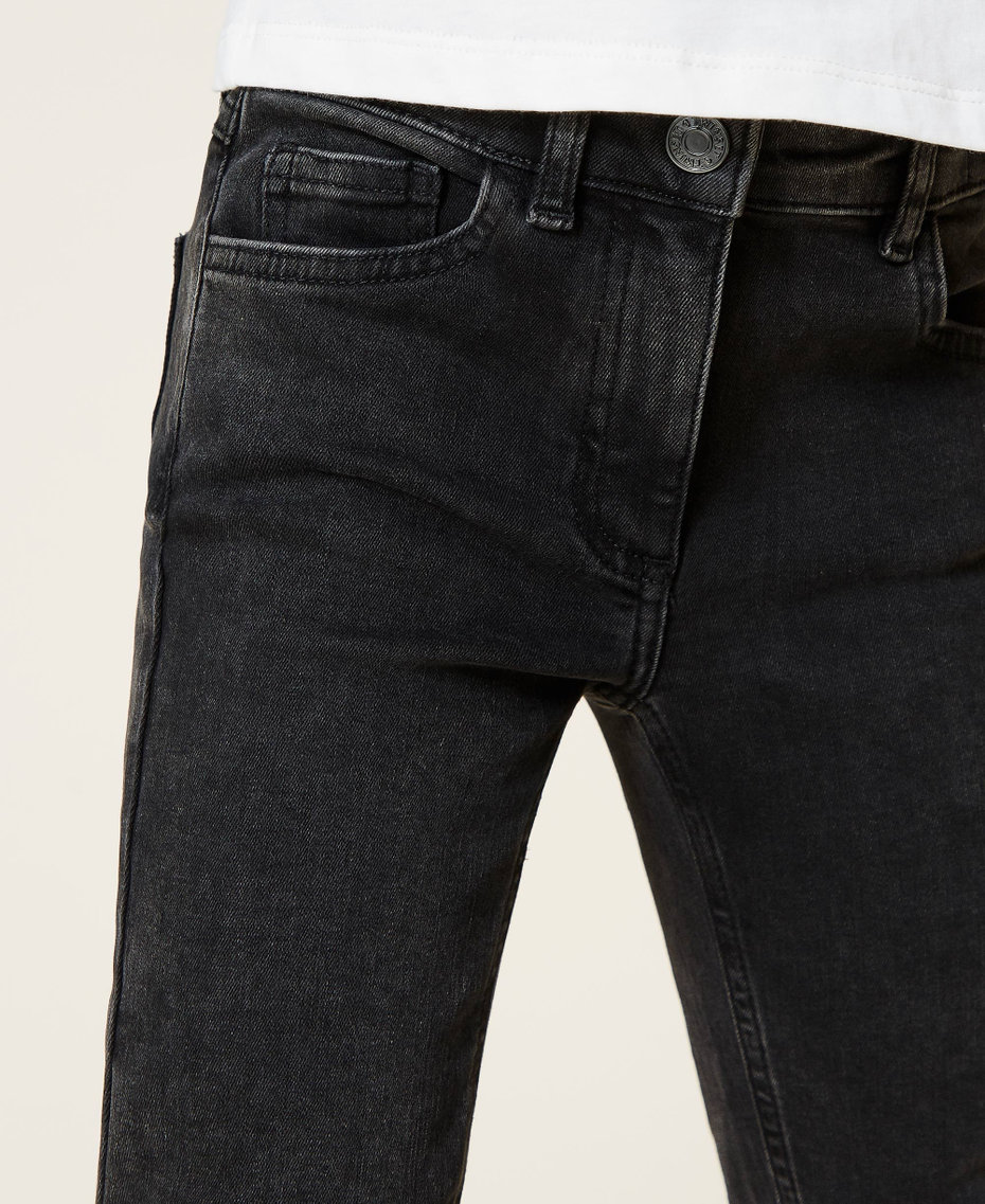 Skinny-Jeans Schwarz M&auml;dchen 212GJ250B-04
