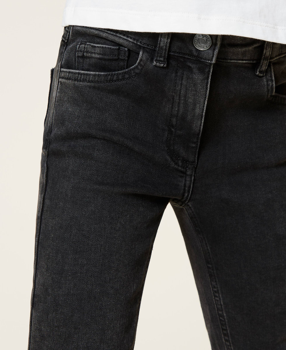 Skinny jeans Girl, Black | TWINSET Milano