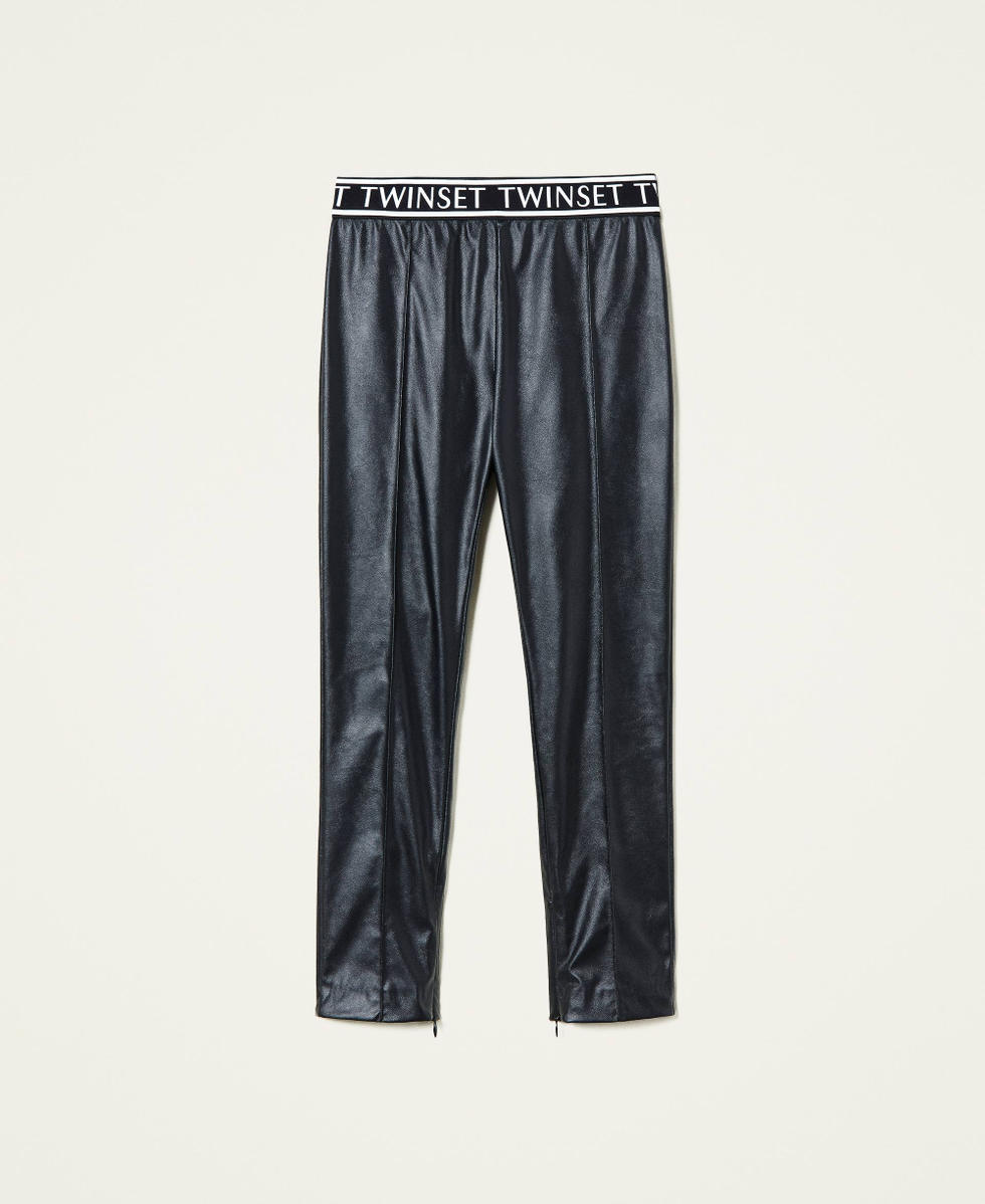 Leggings mit Logo Schwarz M&auml;dchen 212GJ2531-0S