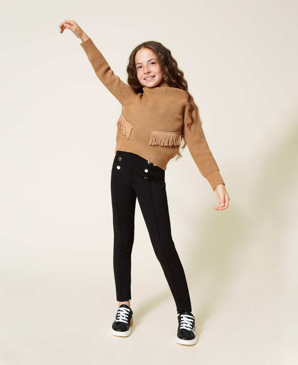 Leggings jeans bambina outlet