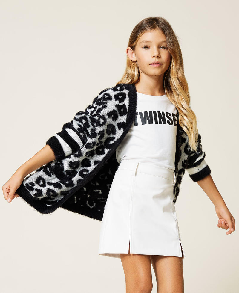 Coated fabric miniskirt Off White Girl 212GJ2571-01