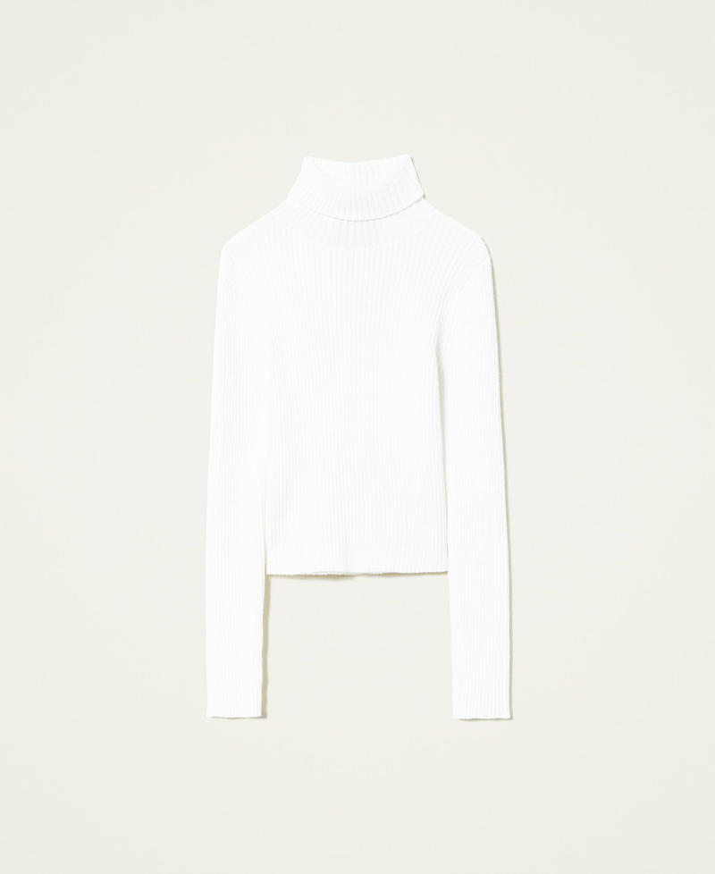 Ribbed turtleneck jumper Off White Girl 212GJ3010-0S