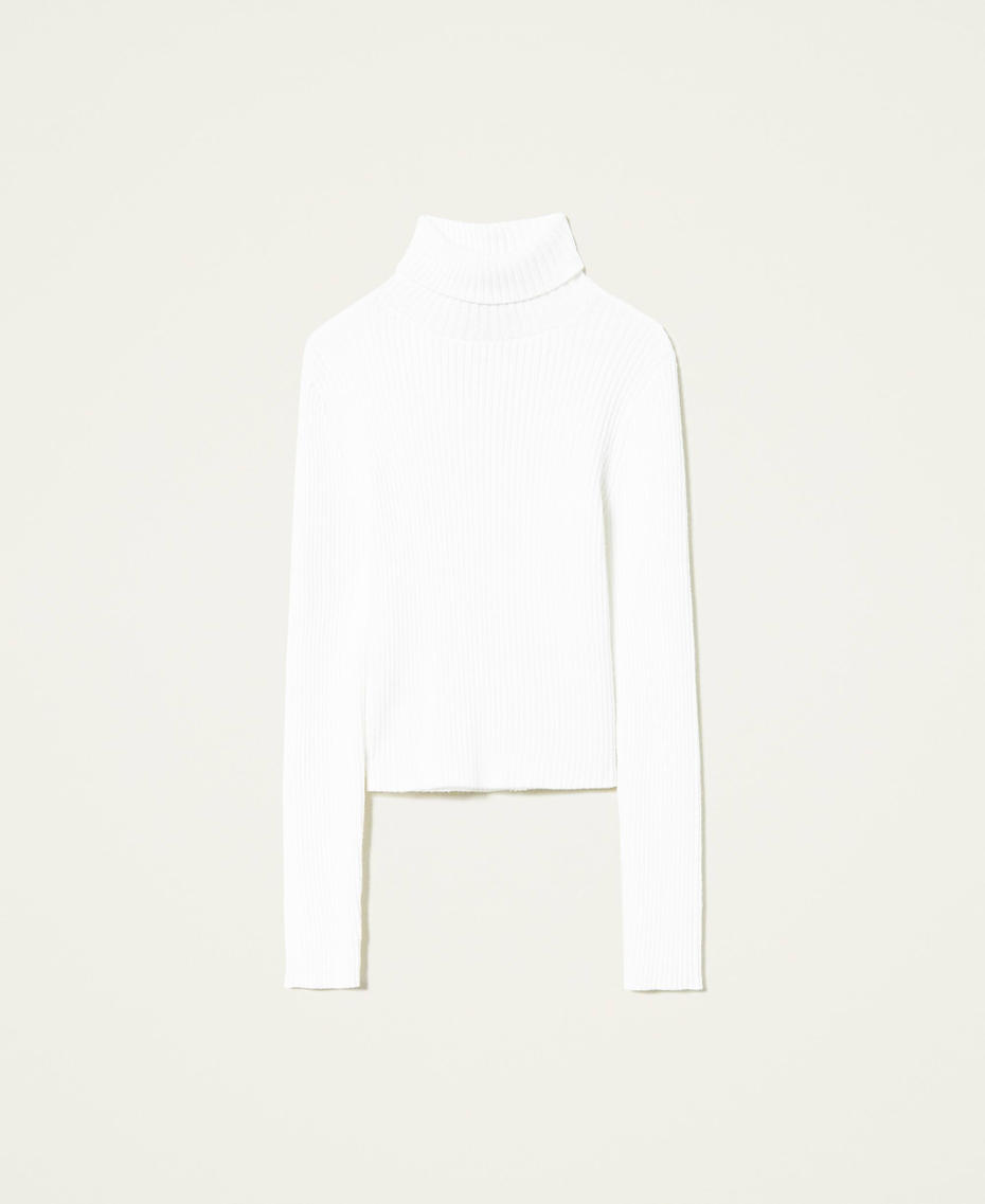 Ribbed turtleneck jumper Off White Girl 212GJ3010-0S