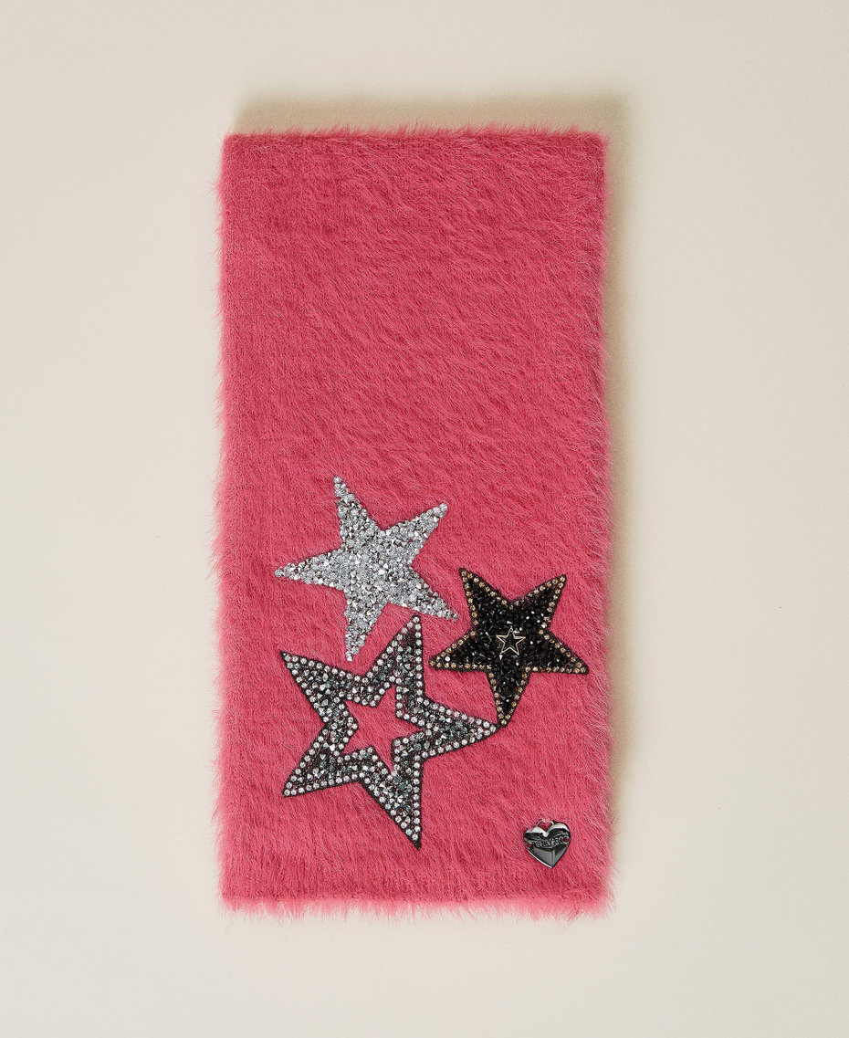 Шарф со звездами Пунцовый Розовый Девочка 212GJ4919-01
