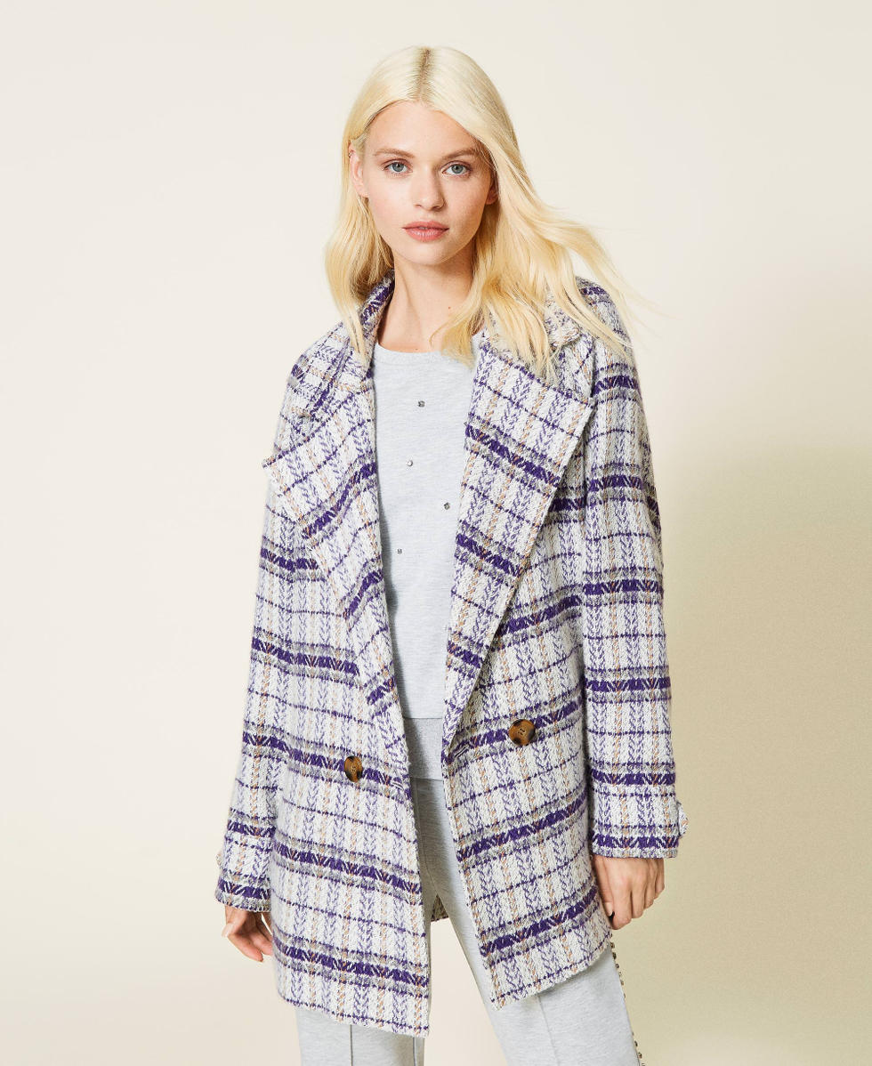 Caban carreaux femme 2025