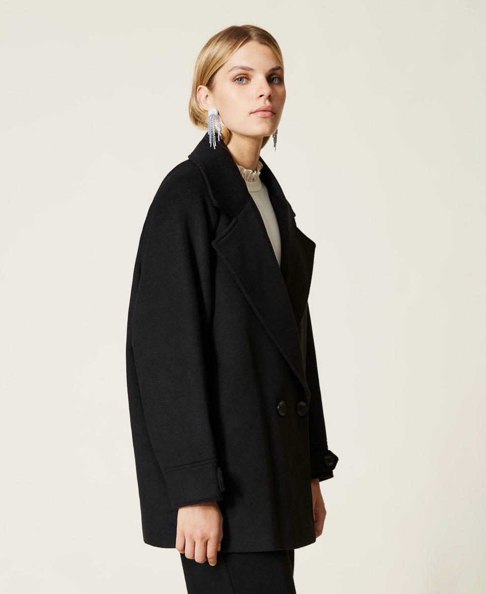 Caban femme noir sales