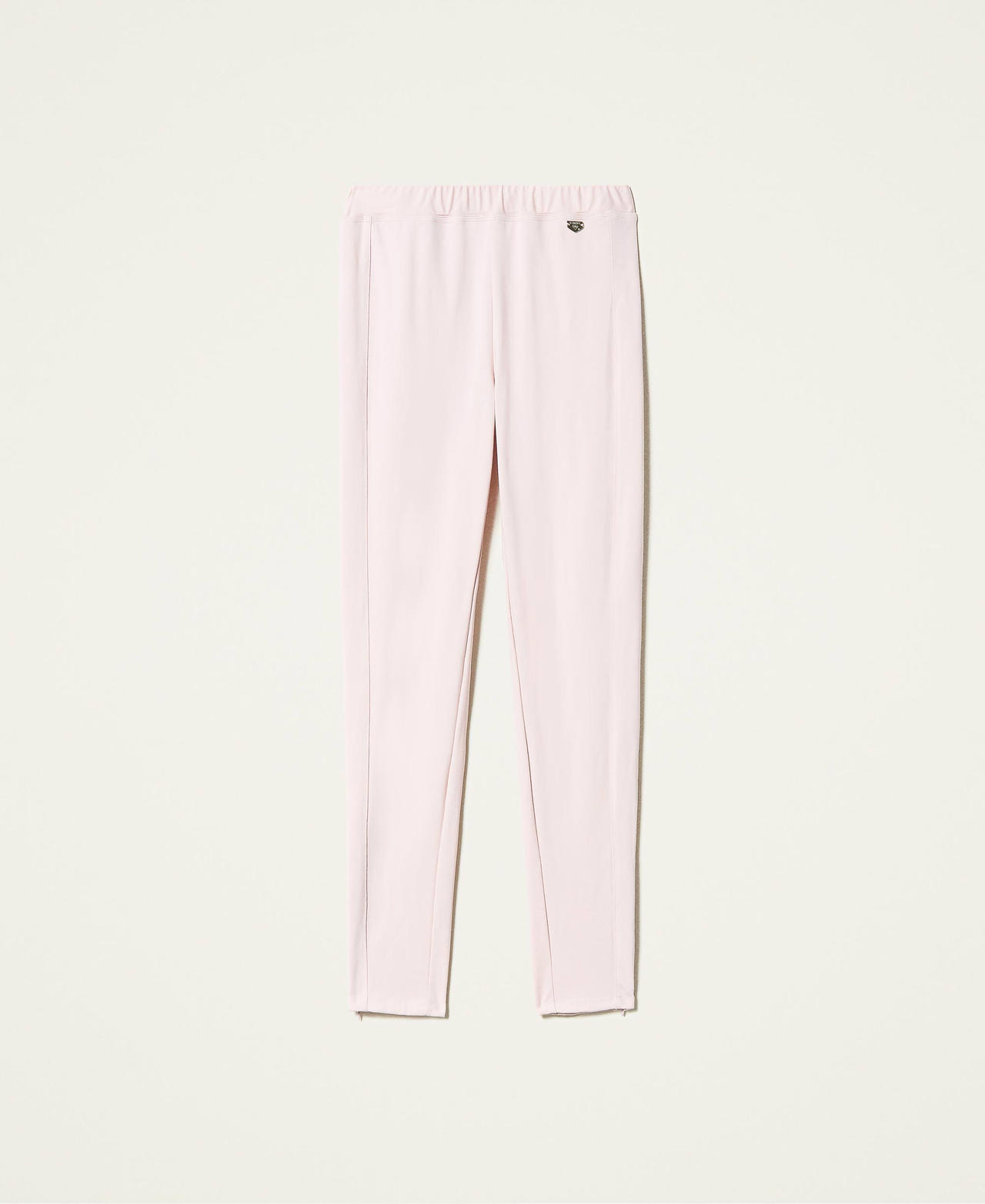 Technical fabric leggings Rose Chiffon Woman 212LI2VJJ-0S