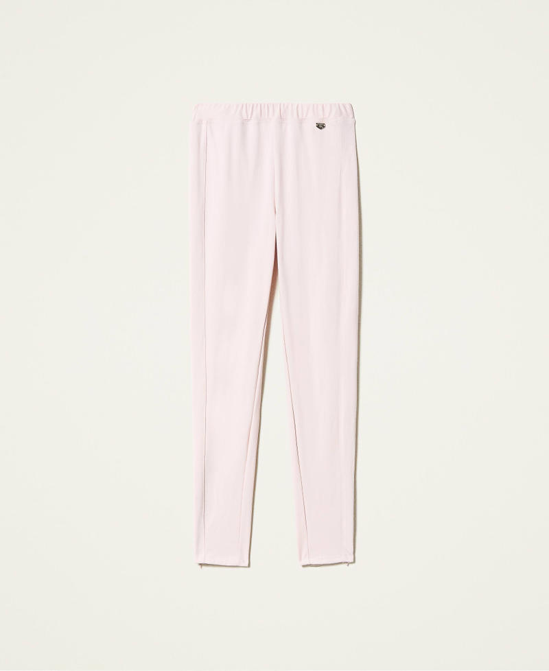 Technical fabric leggings Rose Chiffon Woman 212LI2VJJ-0S