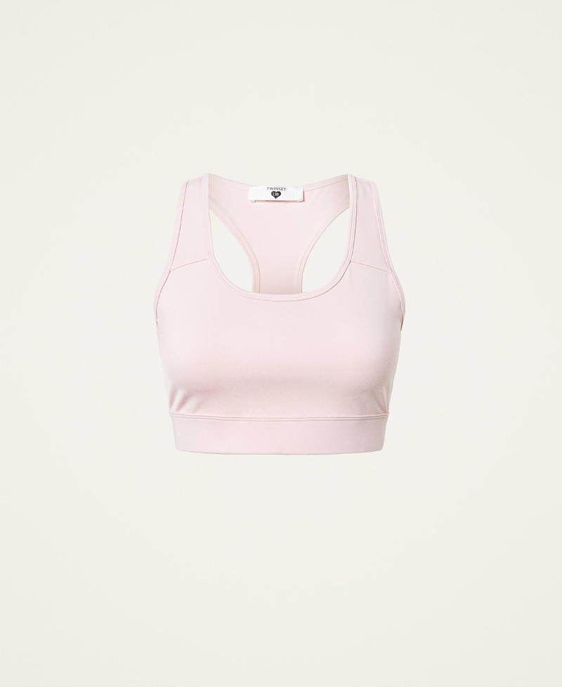 Top in tessuto tecnico Chiffon Rose Donna 212LI2VLL-0S