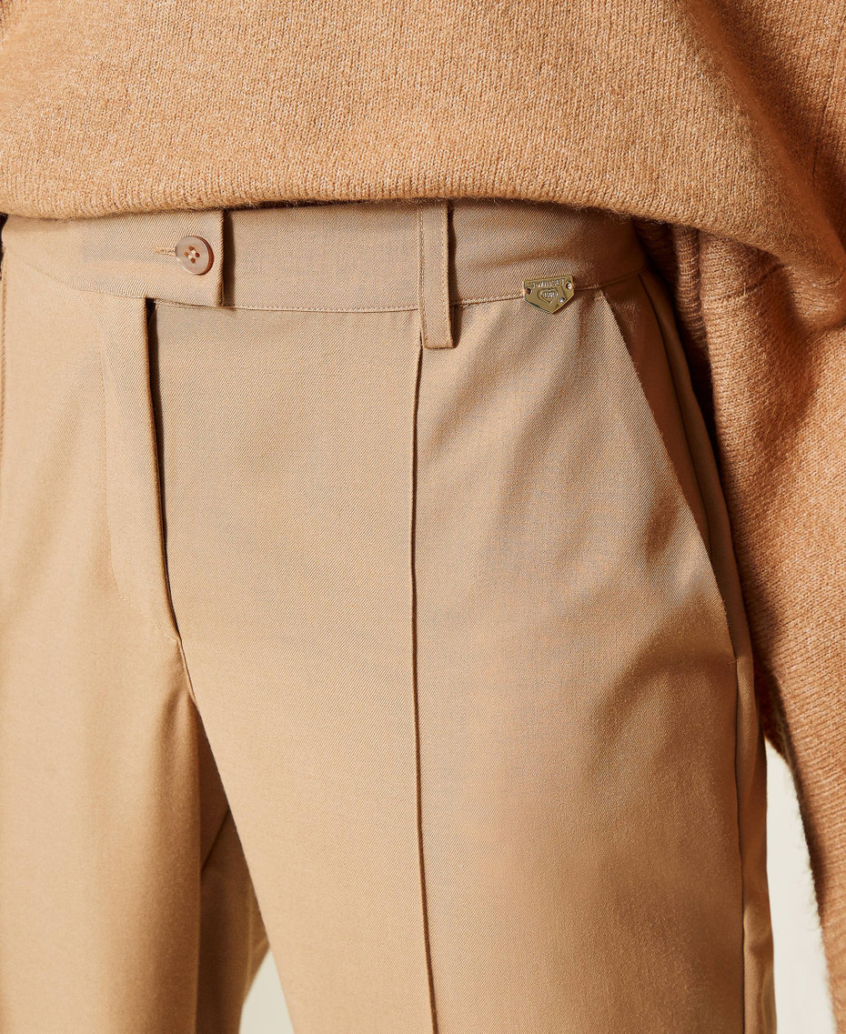 Pantal&oacute;n palazzo de sarga Light Desert Mujer 212LI2XEE-05