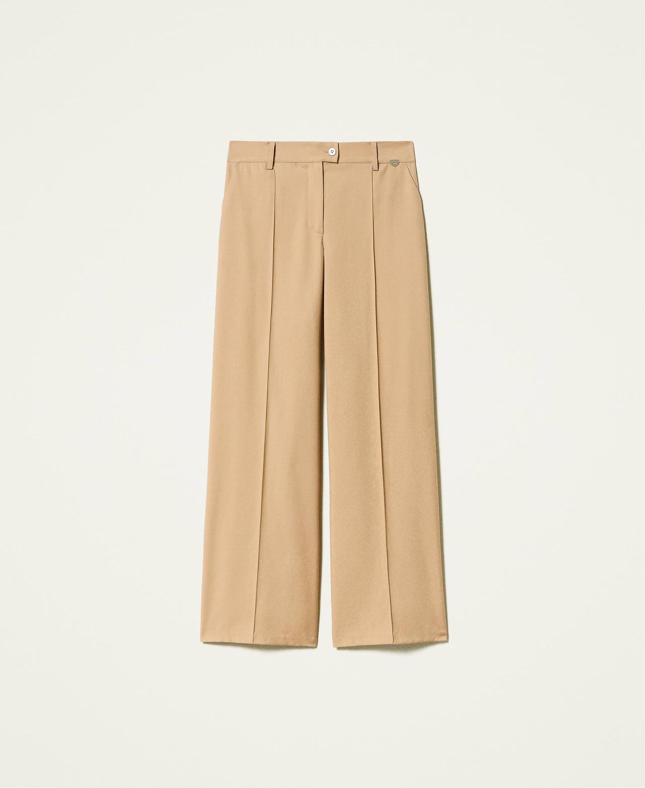 Pantal&oacute;n palazzo de sarga Light Desert Mujer 212LI2XEE-0S