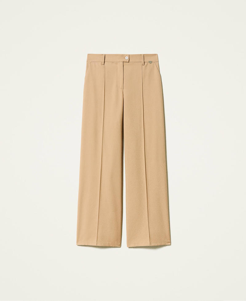 Pantal&oacute;n palazzo de sarga Light Desert Mujer 212LI2XEE-0S