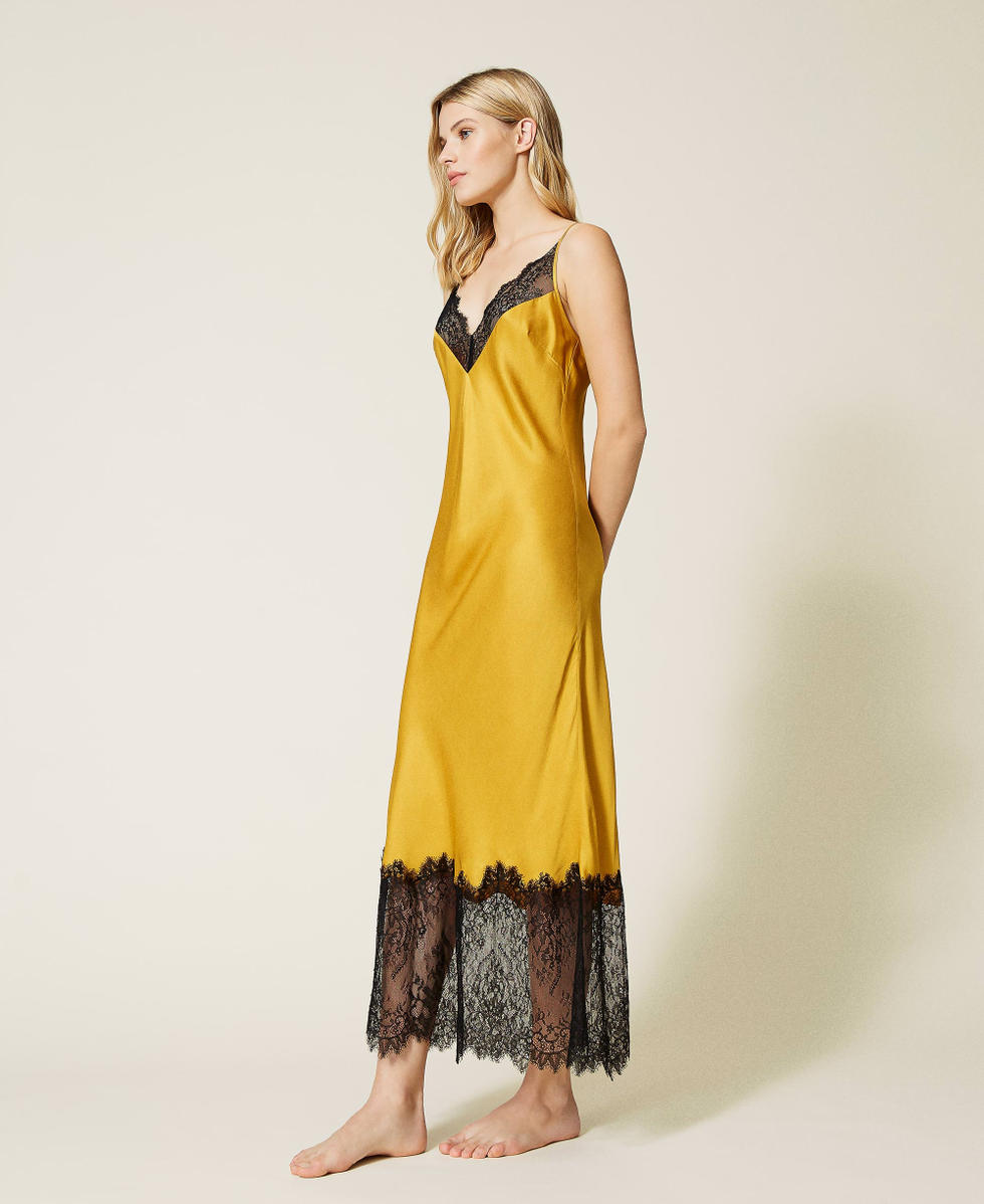 Nuisette satin longue shop