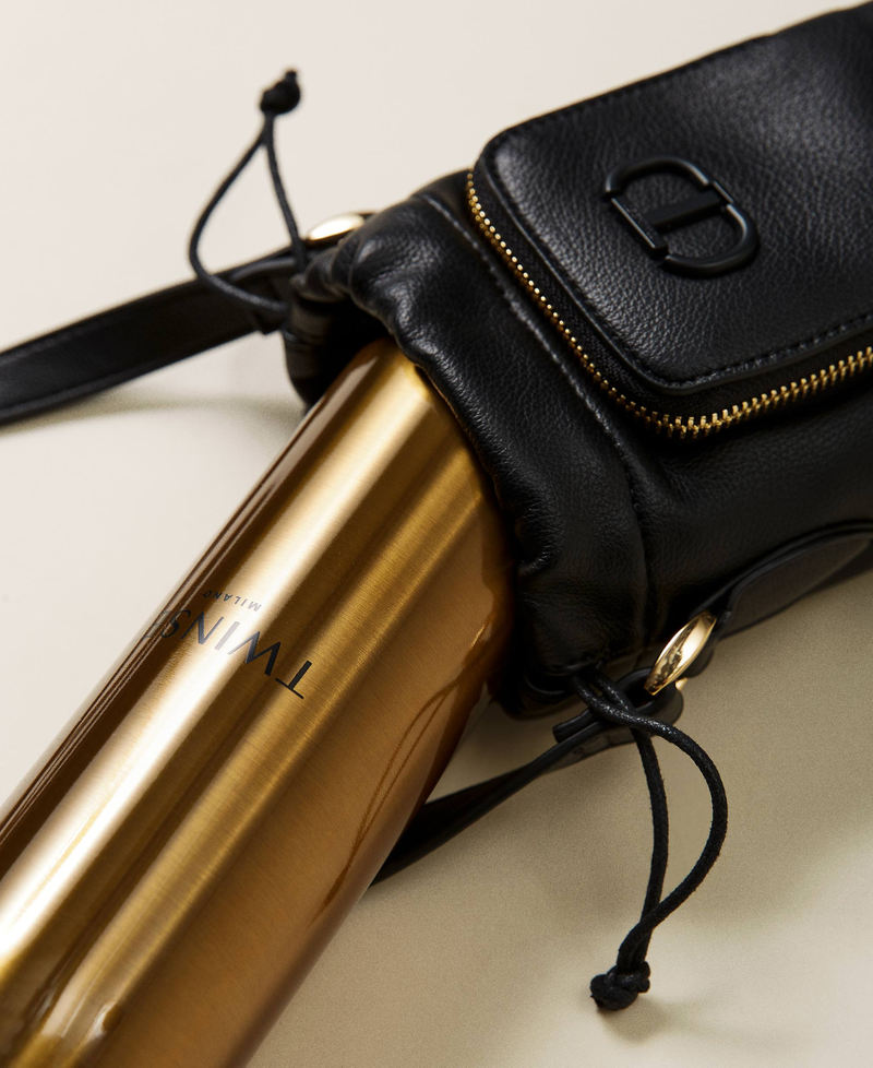 Trinkflaschen-Set mit Logo Schwarz Frau 212TB7052-04