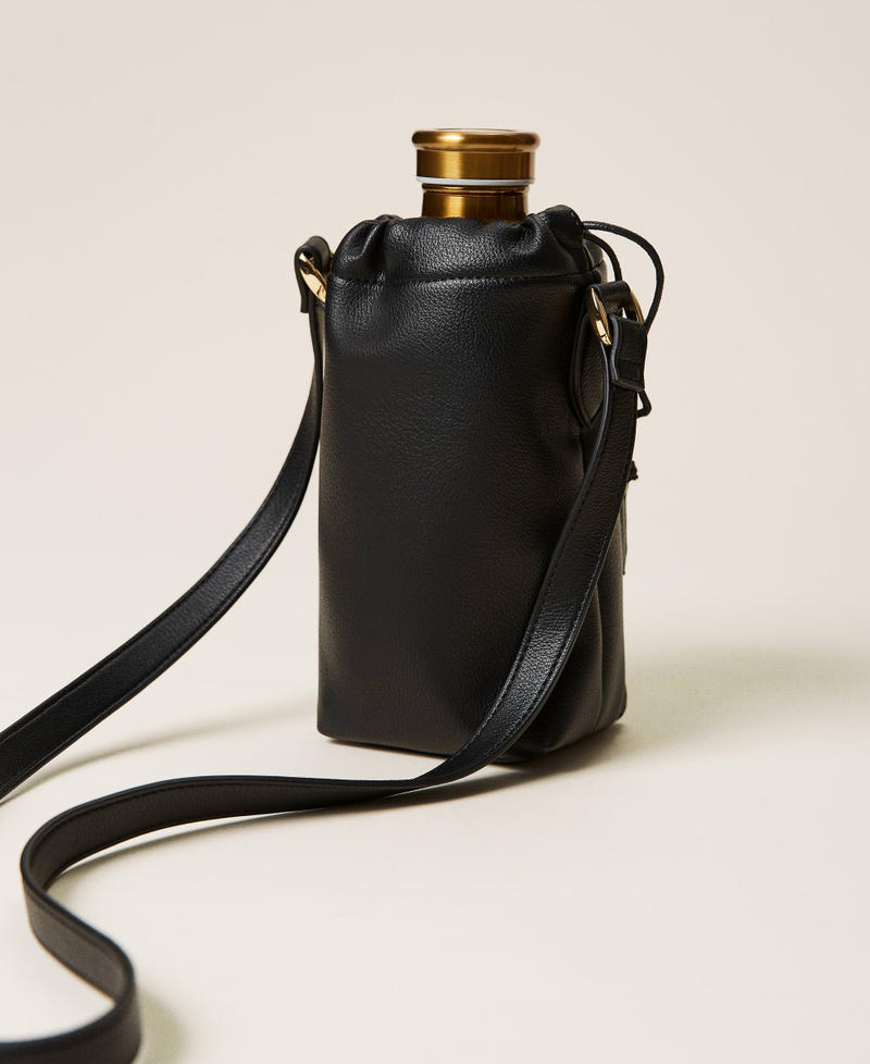 Trinkflaschen-Set mit Logo Schwarz Frau 212TB7052-05