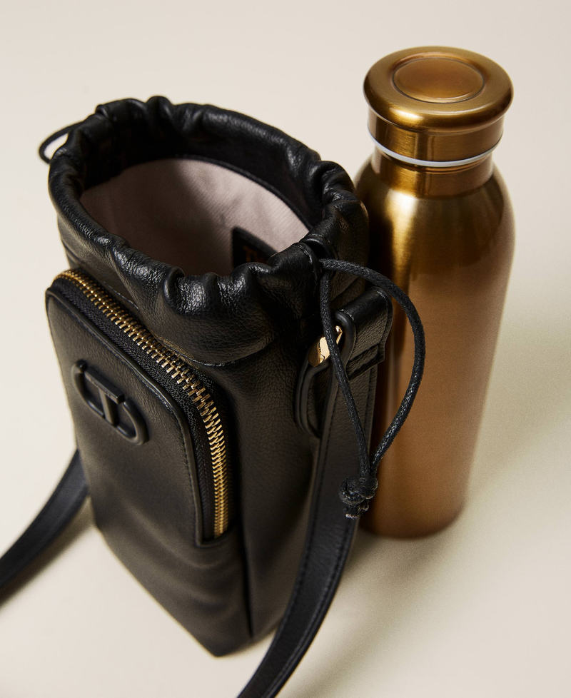 Trinkflaschen-Set mit Logo Schwarz Frau 212TB7052-06