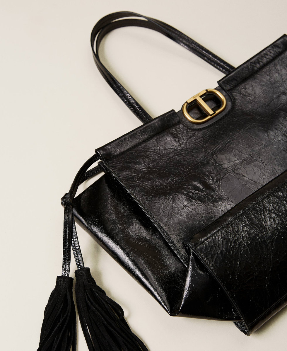 Borsa con frange twin set hotsell