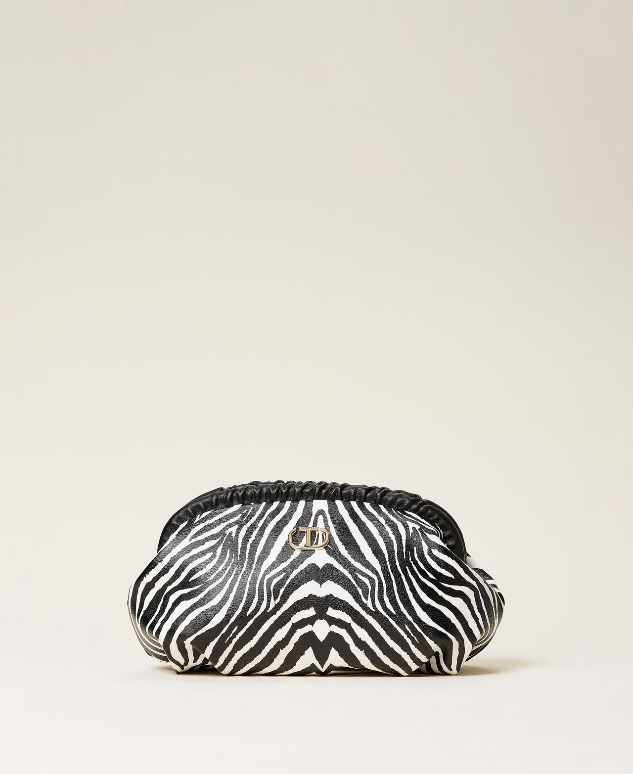 Zebra print clutch bag uk deals