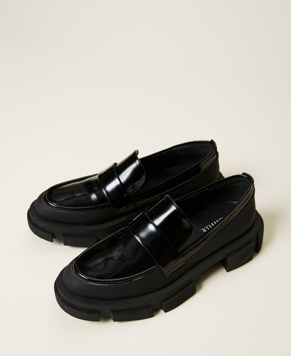 Patent moccasins clearance