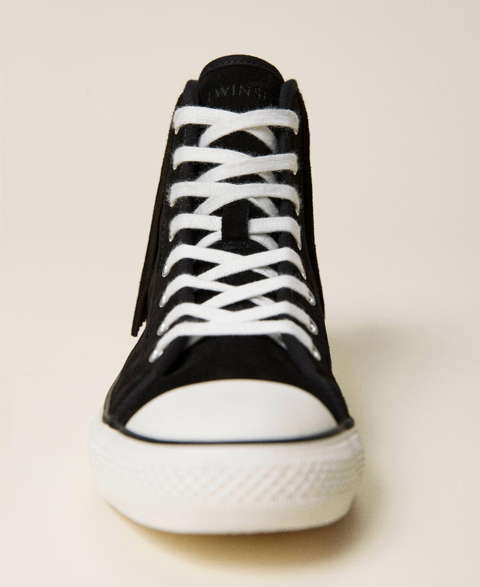Converse con frange hotsell