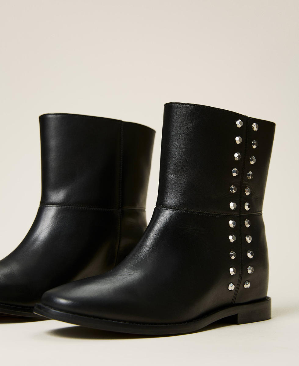 Boots a clous femme sale