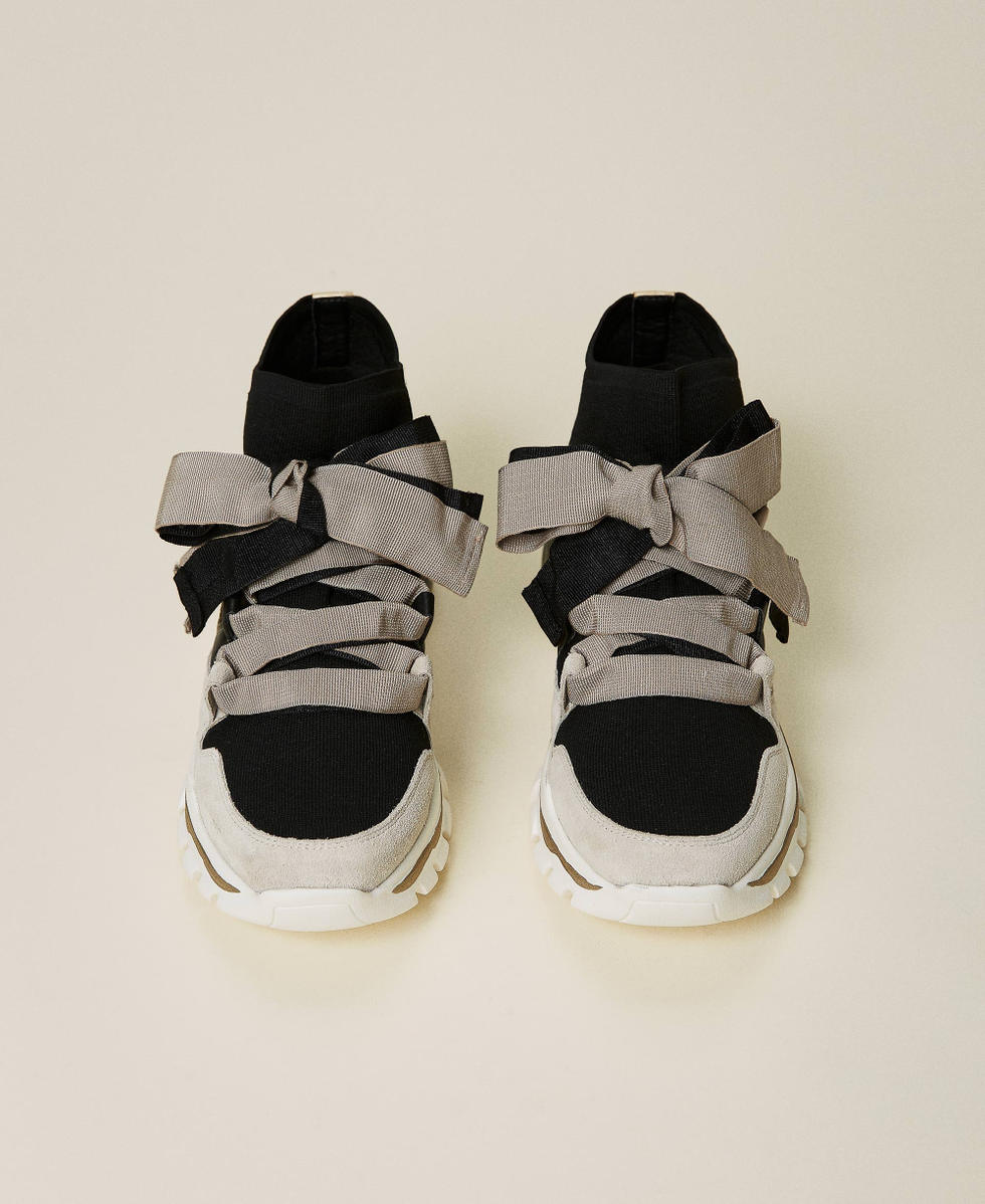 Scarpe ginnastica deals con fiocco