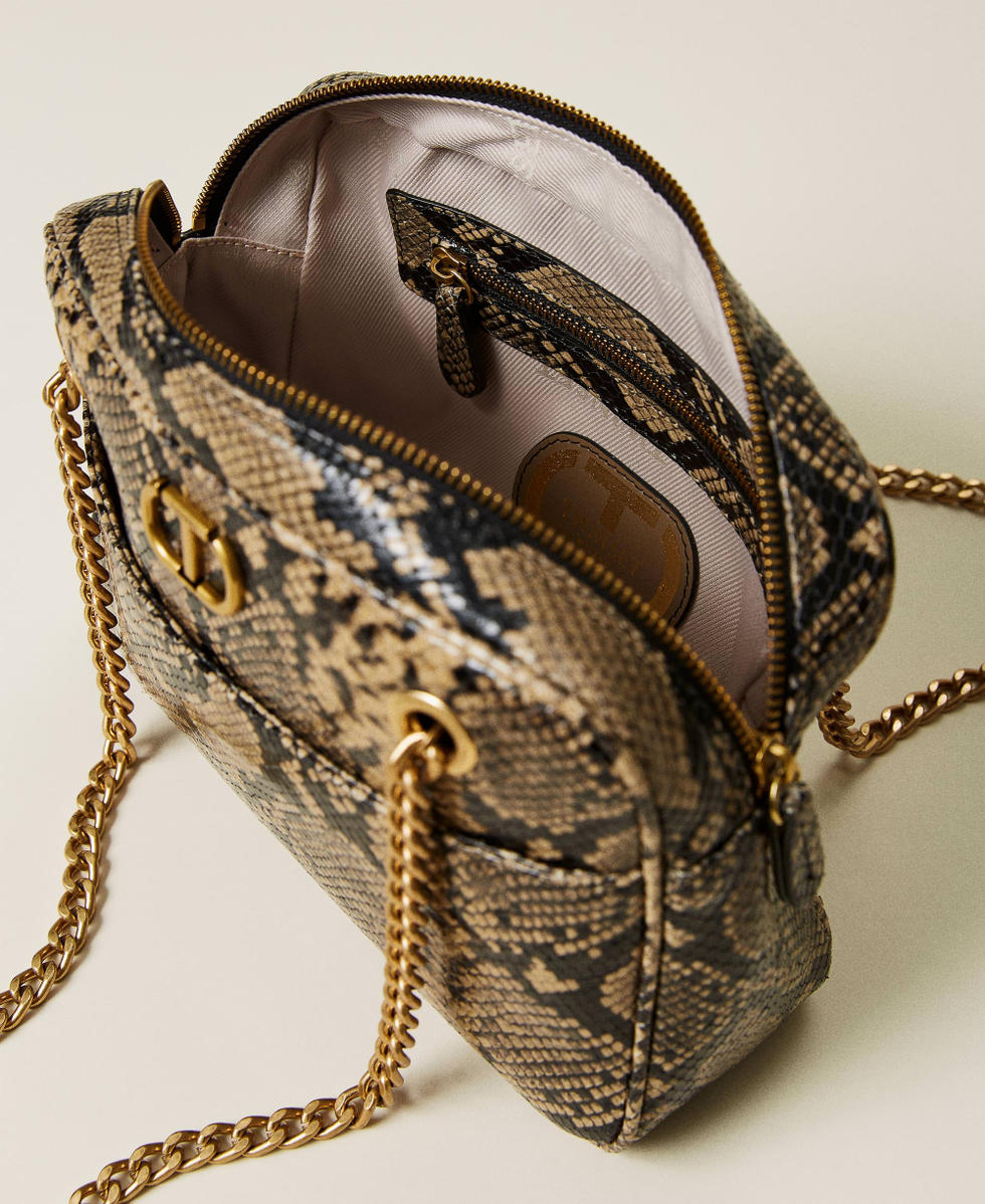 Wild Snakeskin Print Python Shoulder Bag Strap Replacement Handbag Satchel  Totes