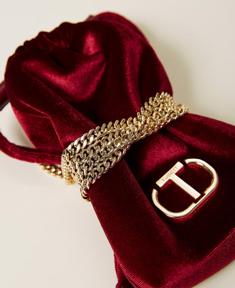 Portacellulare in velluto Rosso Ciliegia Donna 212TD8091-03