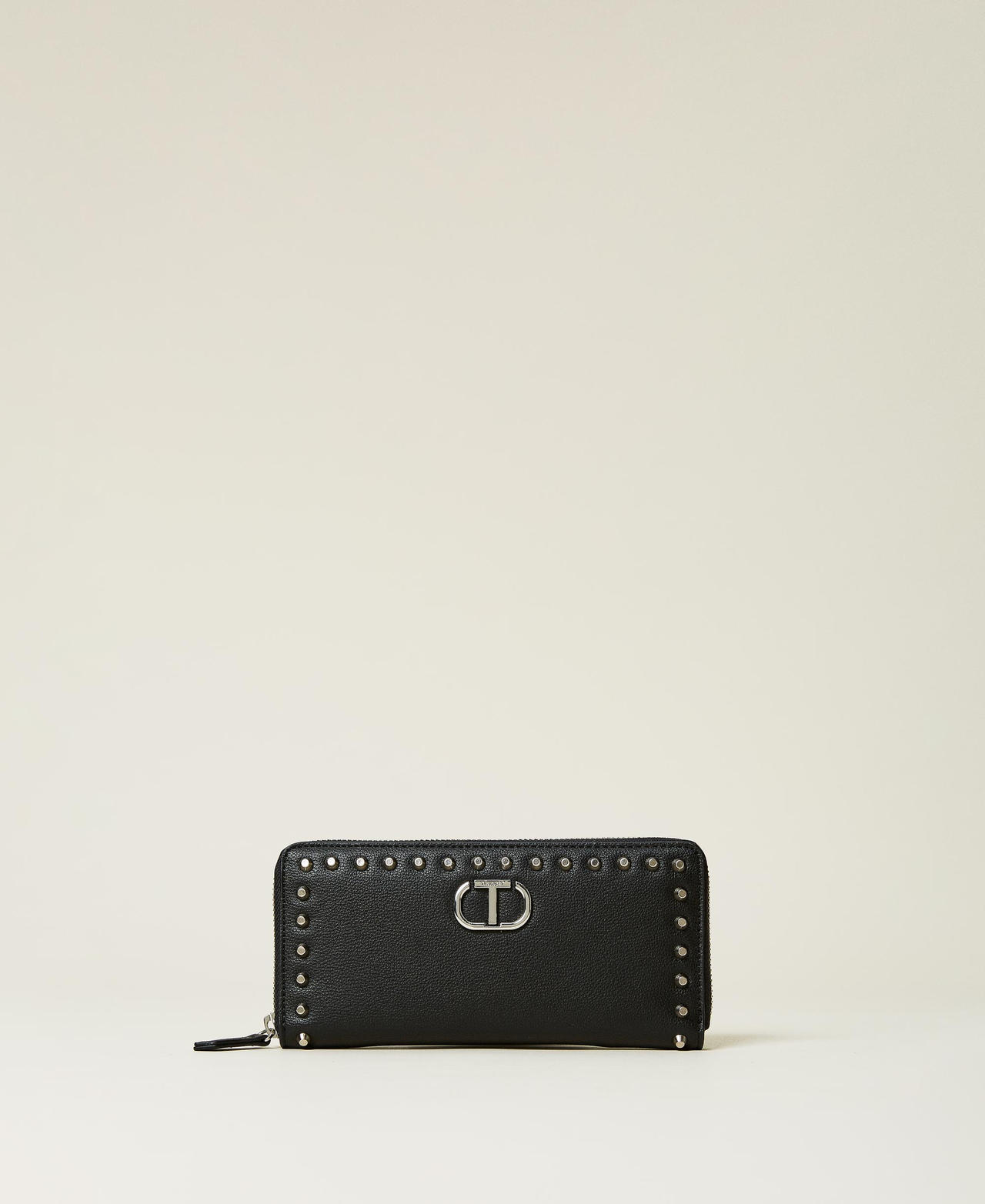 Bench Portafoglio Da Donna XXL Con Cerniera – Portamonete, 8 Scomparti Per Carte, 2 Tasche Con Zip, Nero, 19,5x10,5x2,5 Cm