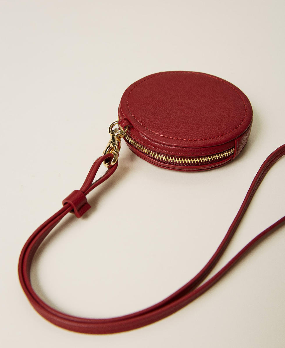 Coin purse with logo Woman, Red