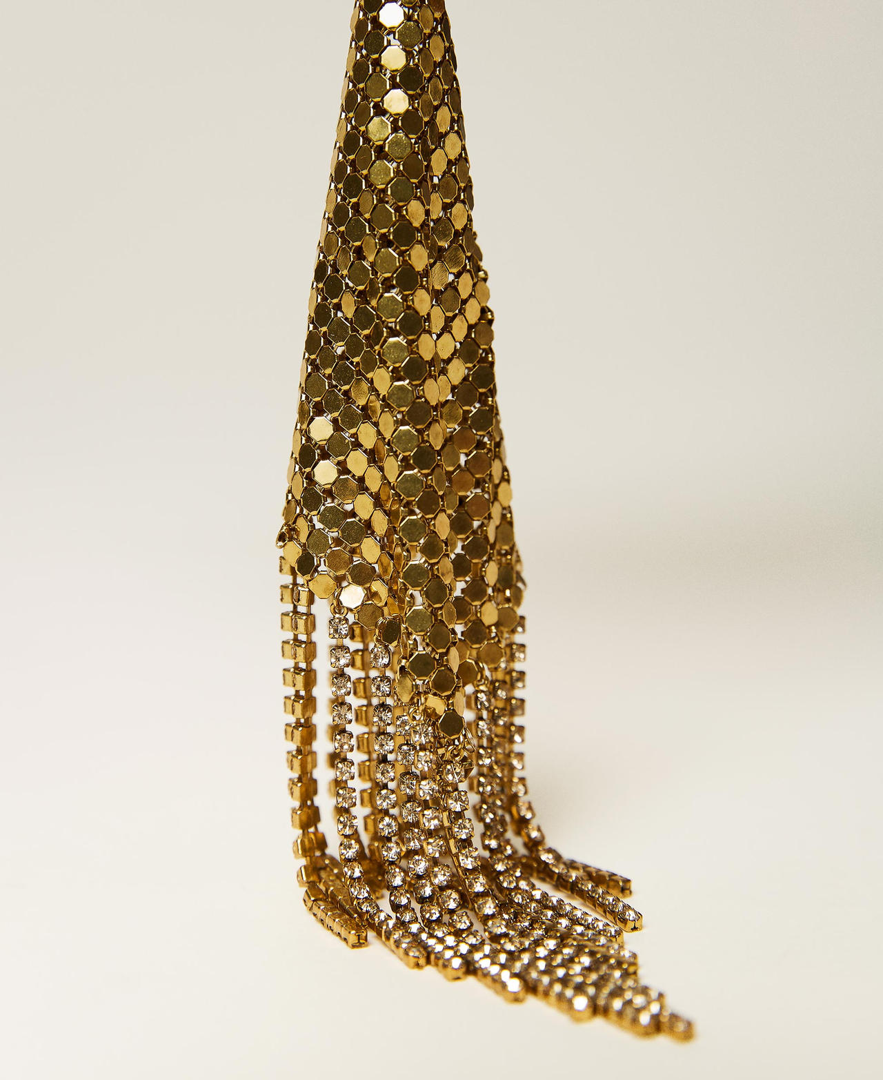 Boucles d’oreilles pendantes avec franges Or « Laiton Vieilli Cuivré » Femme 212TO5065-03